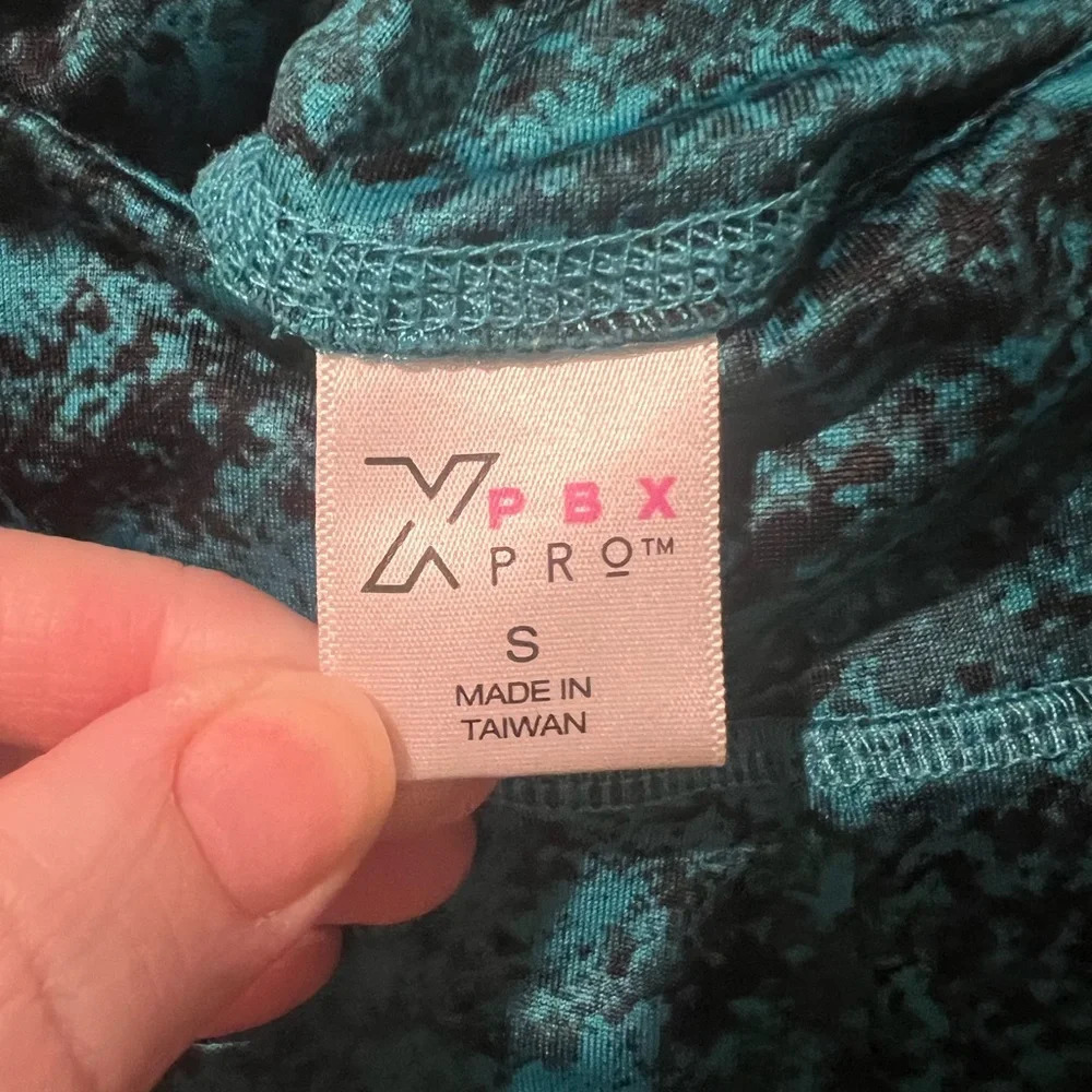XPBX Pro size small blue and black leggings. - Picture 4 of 6